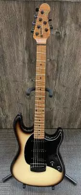 Ernie Ball Music Man - Cutlass HT SSS Electric Guitar w/Case - Brulee 2